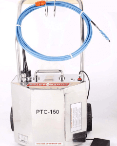PTC-150 boiler tube cleaning machine