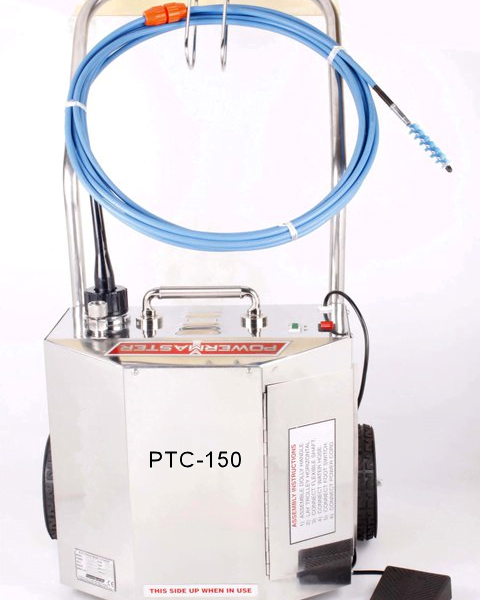 PTC-150 boiler tube cleaning machine