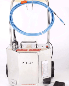 PTC-75 boiler tube cleaning machine